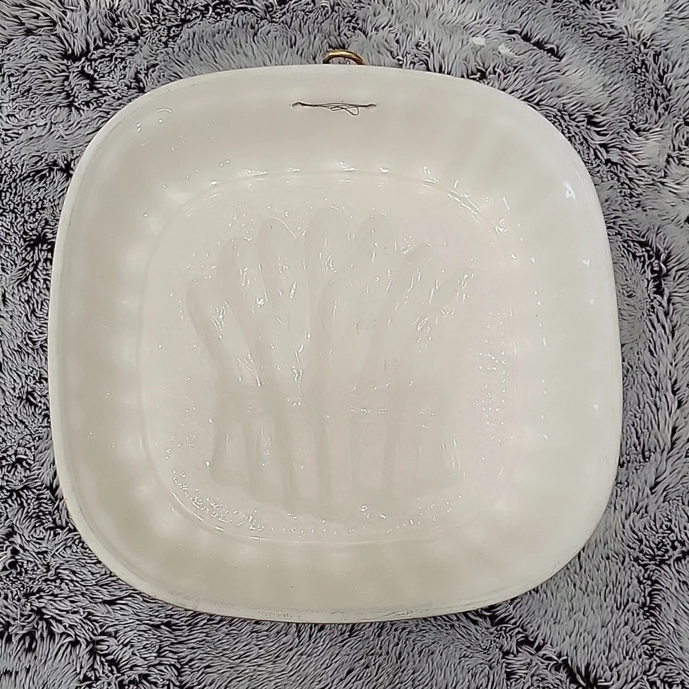 Decorative Mold, Gailstyn-Sutton, Asparagus, Towle Japan, Ceramic, Vintage - Picture 8 of 8